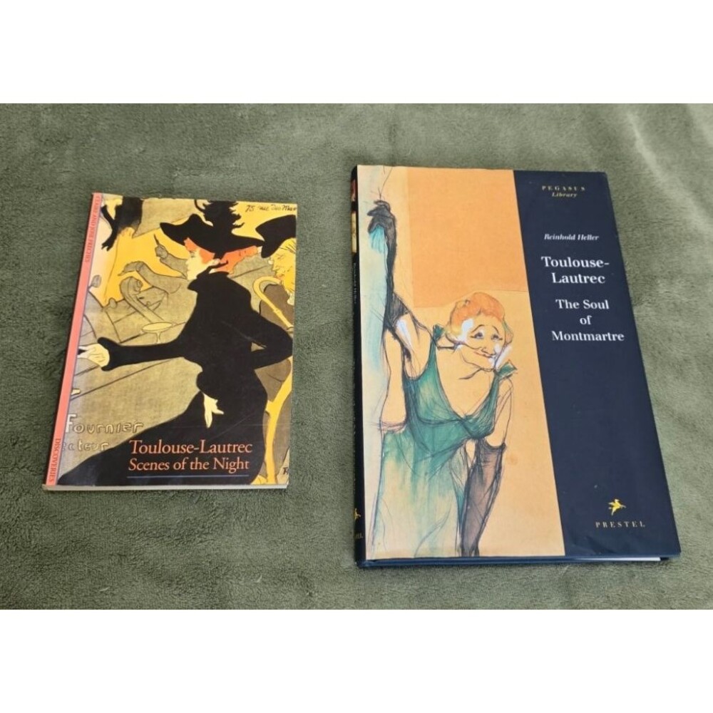 Toulouse-Lautrec 2-Book Lot: Soul of Montmartre HC + Scenes of the Night PB